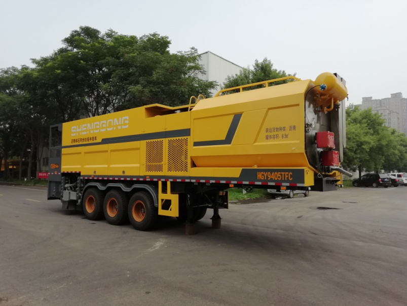 HGY9405TFC(纤维）沥青碎石同步封层半挂车