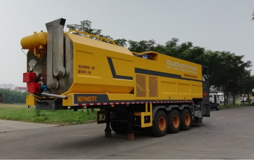 HGY9405TFC(纤维）沥青碎石同步封层半挂车